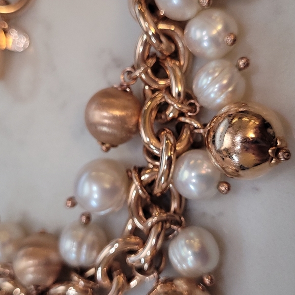 Honora Italian Bronze Pearl Bracelet 8 inches - Picture 4 of 6